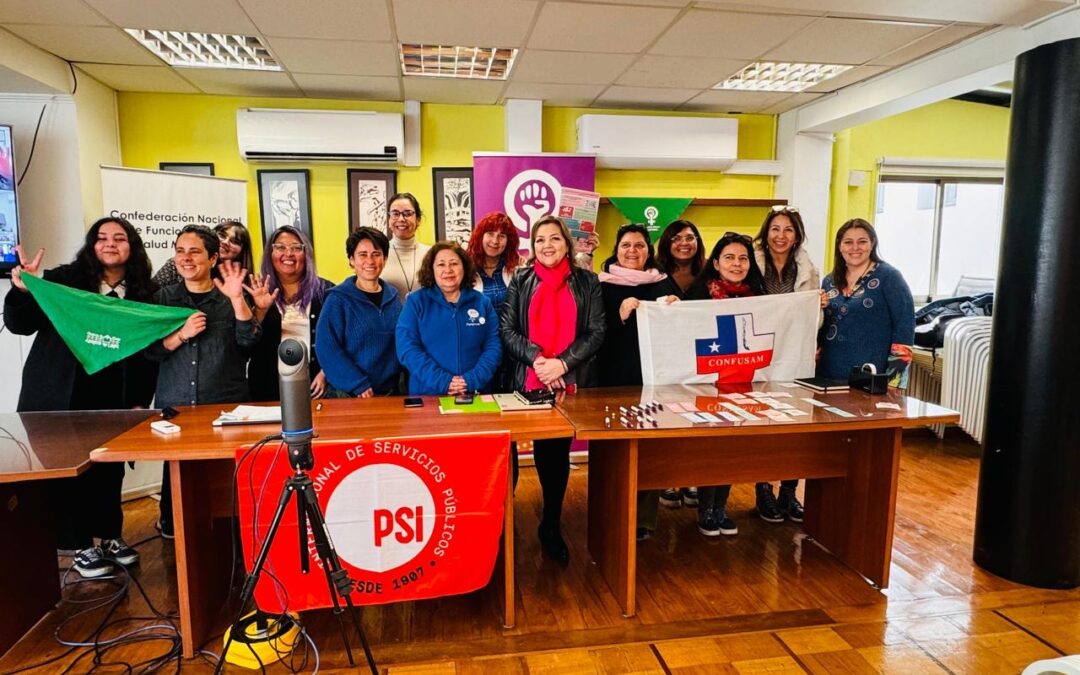 Fotografía post reunión entre OLA y organizaciones de salud